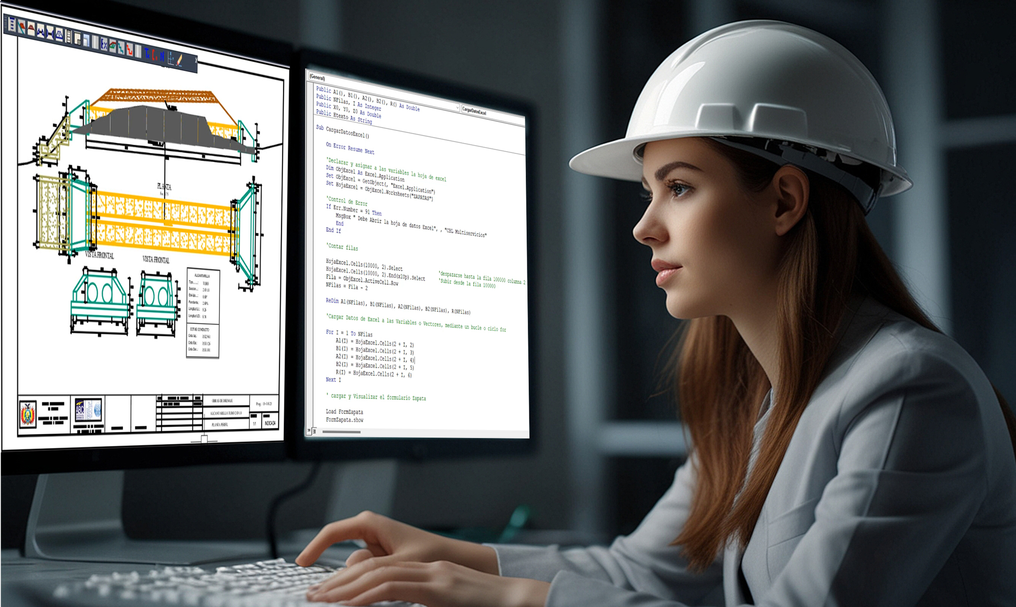 PROGRAMACIÓN EN EXCEL Y AUTOCAD CON VISUAL BASIC APPLICATIONS VBA