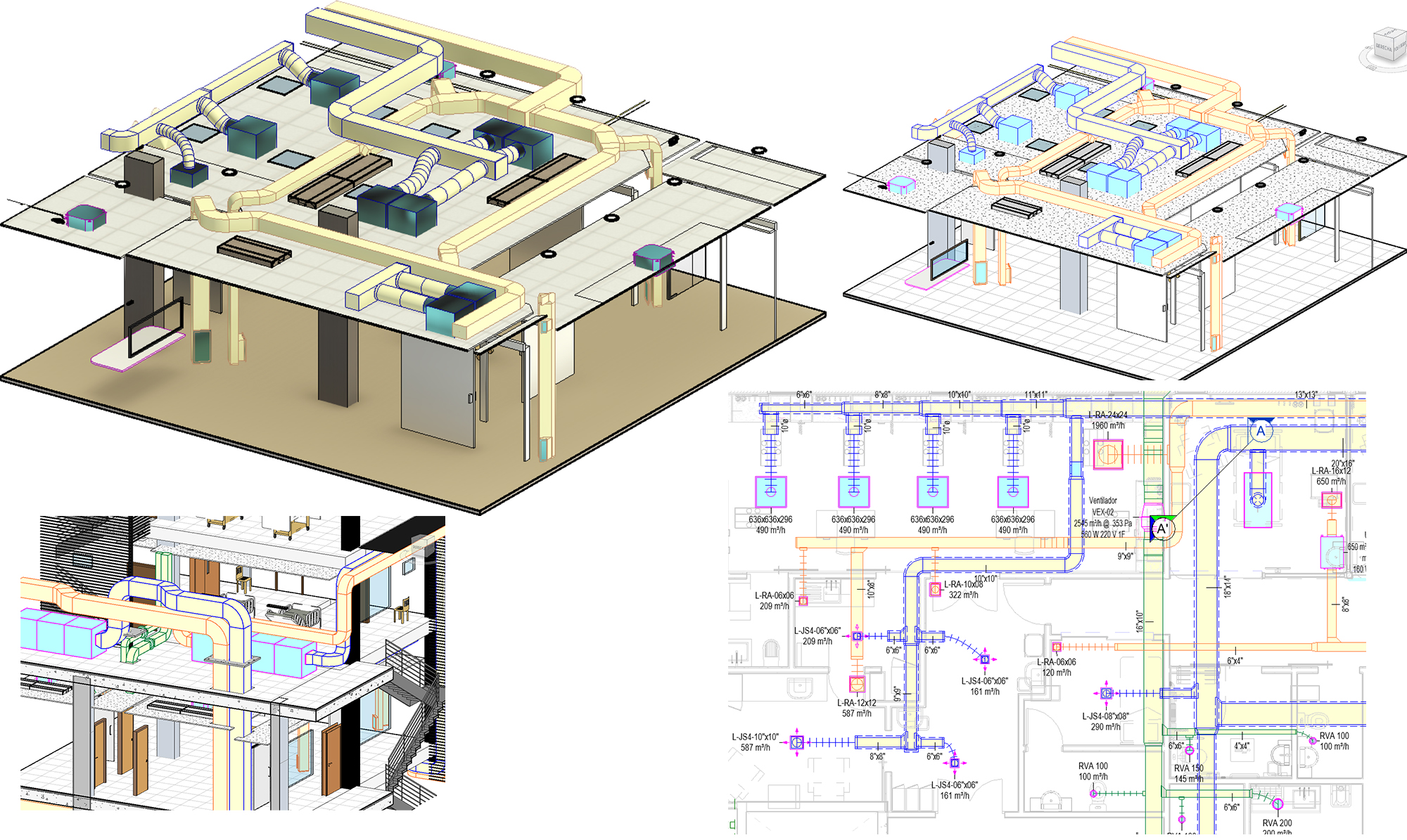 MODELADO DE SISTEMAS DE DUCTOS HVAC CON REVIT