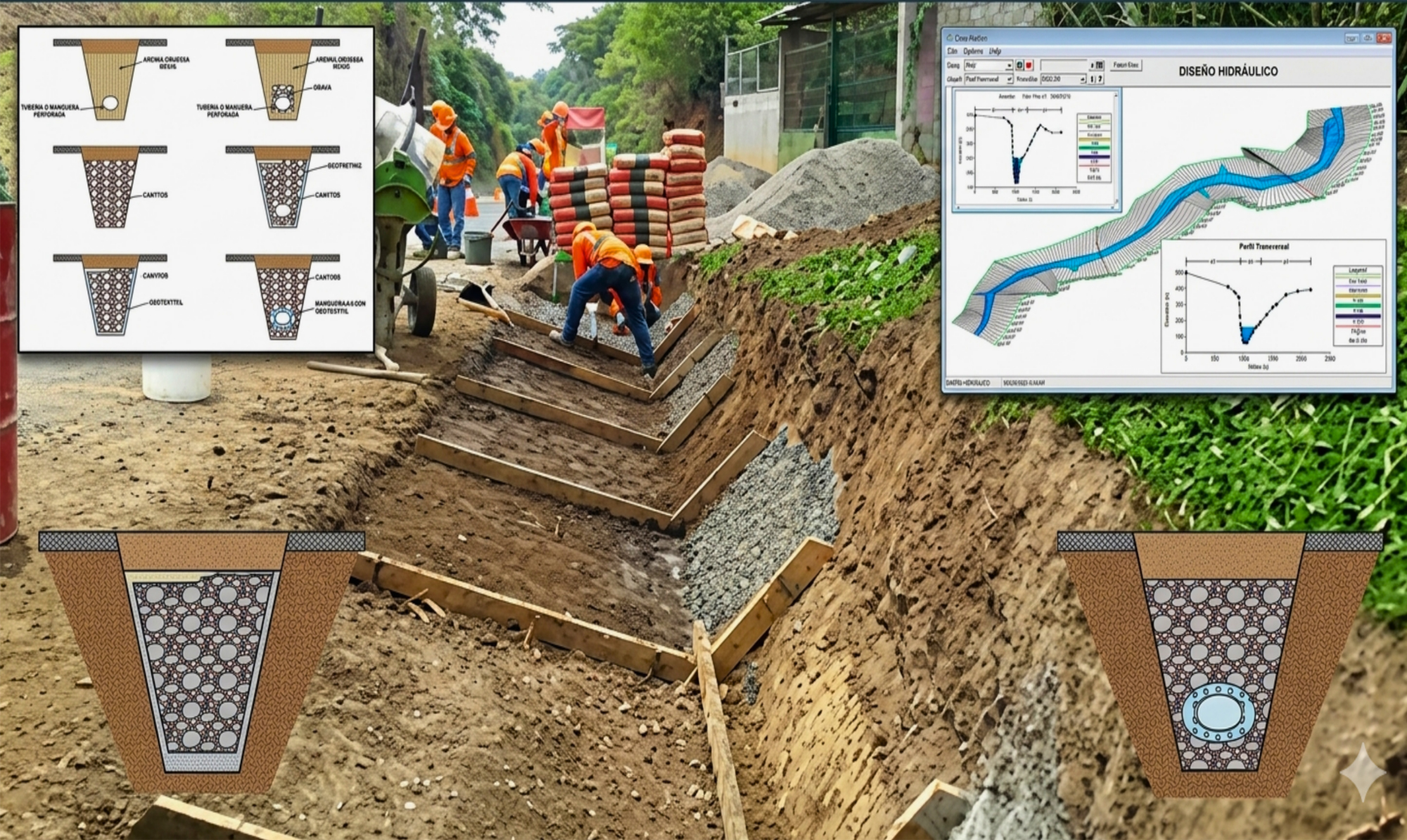 HIDROLOGÍA – HIDRÁULICA – DRENAJE Y EVALUACIÓN HIDRÁULICA DE SEDIMENTOS EN ALCANTARILLAS EN CARRETERAS