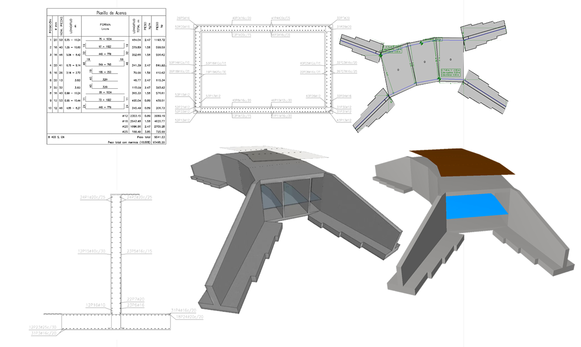 CÁLCULO Y DISEÑO ESTRUCTURAL DE ALCANTARILLAS TIPO CAJON – DTC DE HºAº, MEDIANTE EL MODULO DE MARCOS DE CYPECAD MOD 2