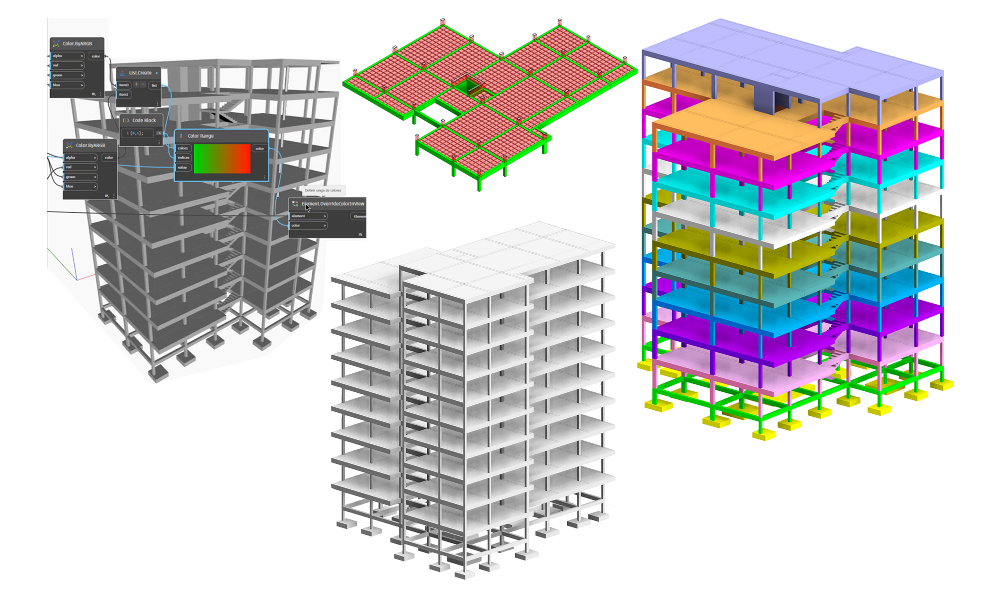 MODELADO DE ELEMENTOS ESTRUCTURALES CON DYNAMO (NIVEL BÁSICO A AVANZADO)