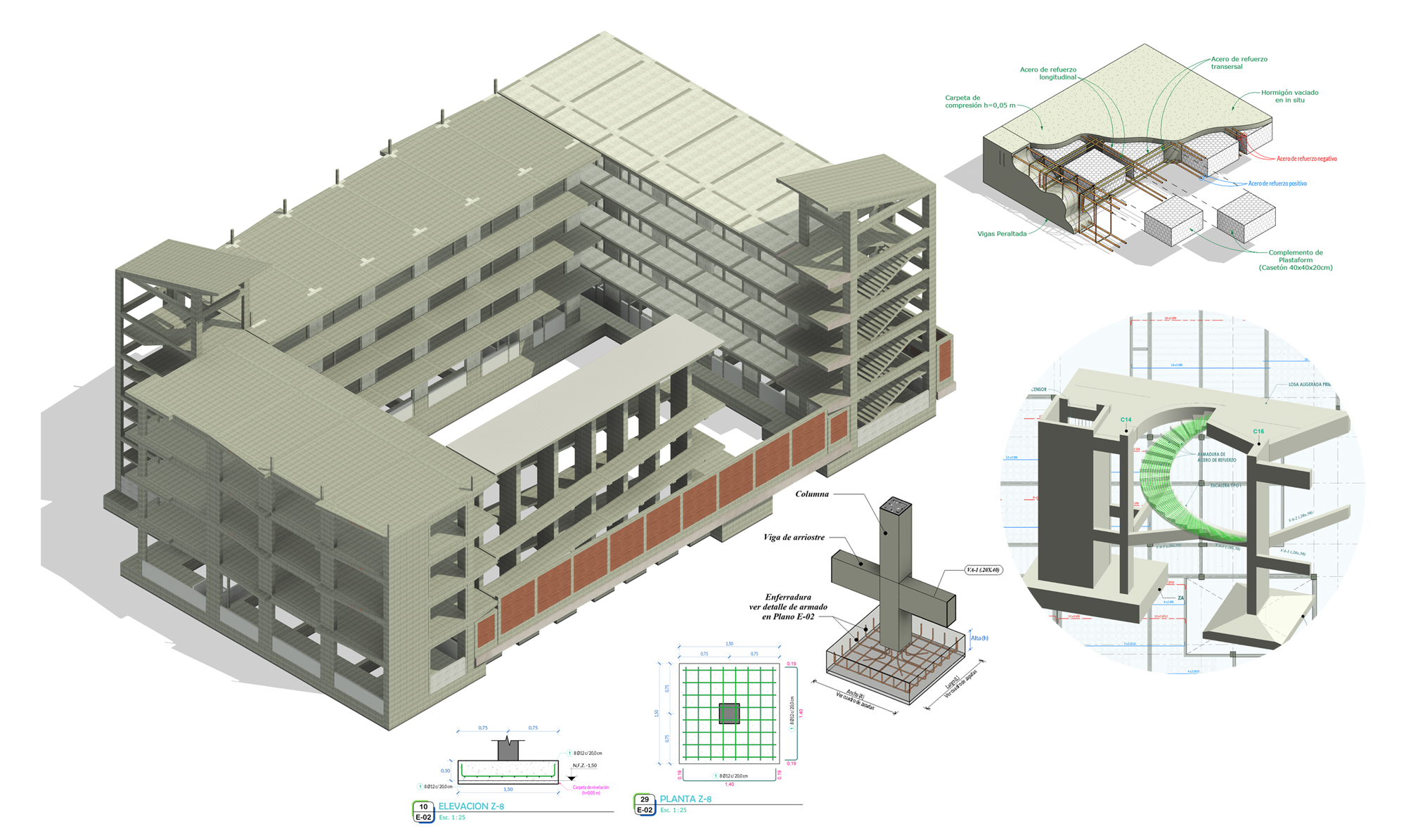 PREDIMENSIONAMIENTO, ESTRUCTURACIÓN Y DETALLADO DE ACERO DE REFUERZO CON AUTODESK REVIT