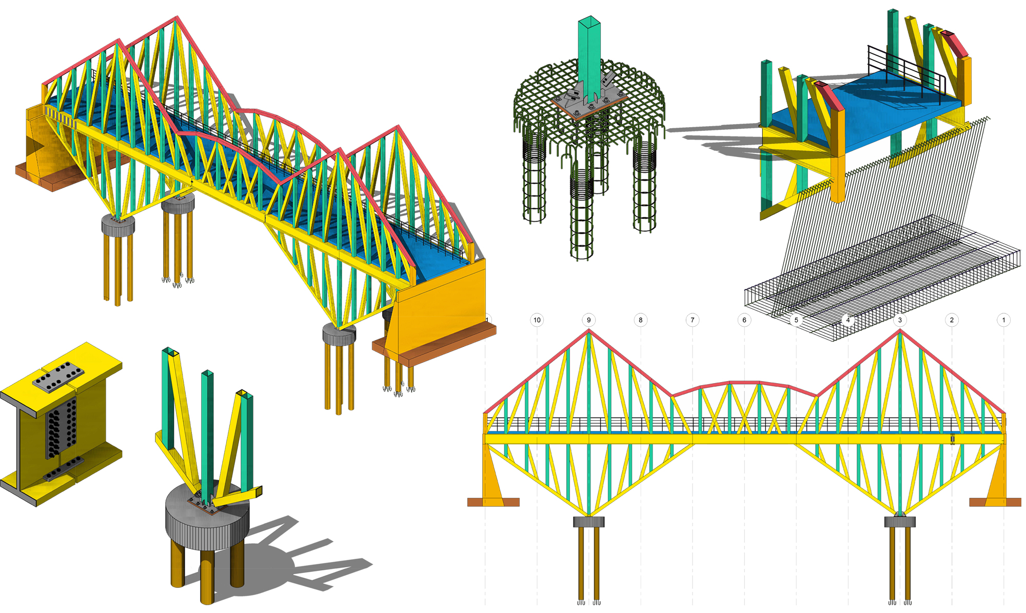 DISEÑO Y DETALLADO DE PUENTES MIXTOS CON MIDAS CIVIL Y TEKLA STRUCTURES
