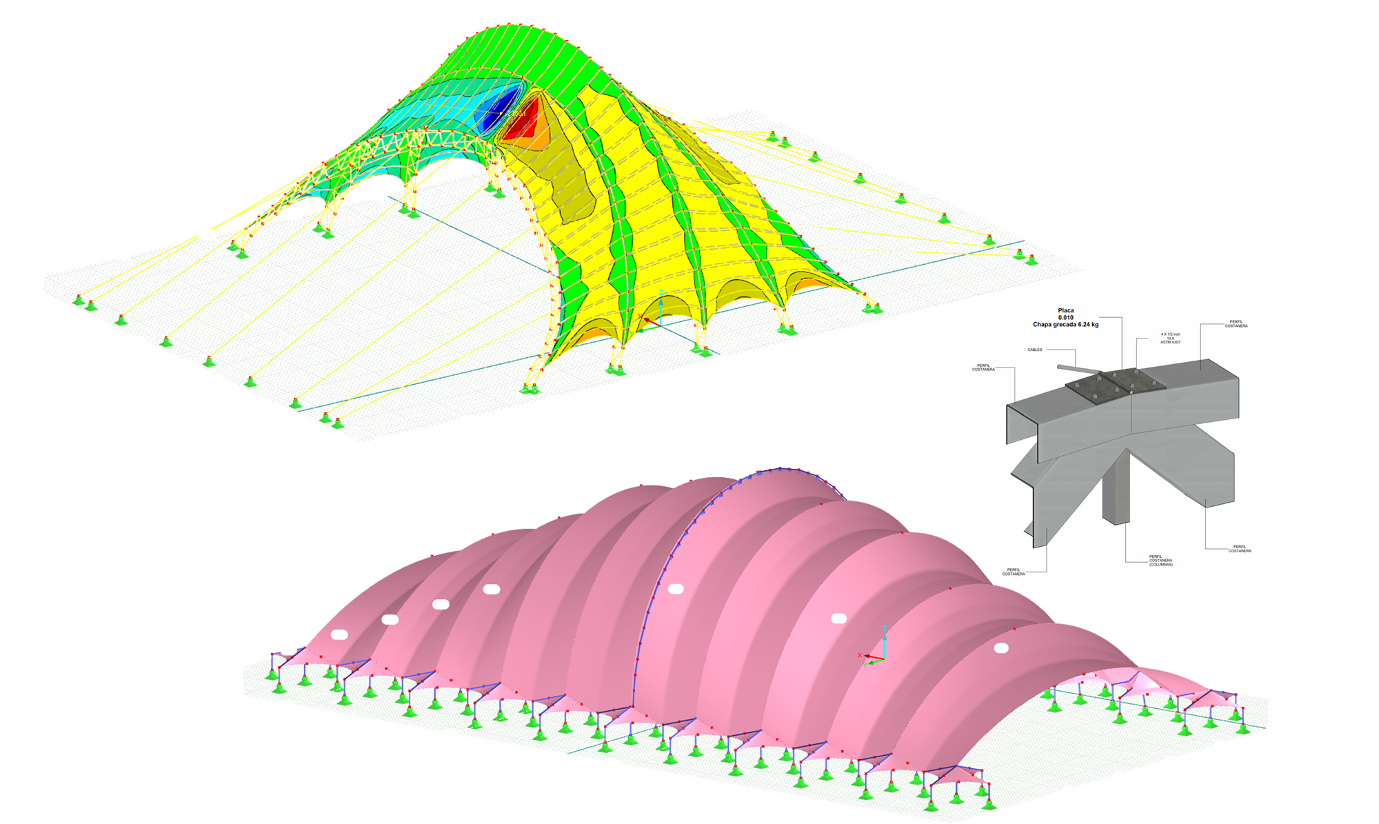 ANÁLISIS, DISEÑO Y MODELADO DE TENSO ESTRUCTURAS CON DLUBAL RFEM